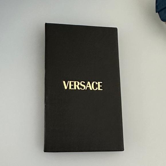 Versace Blue and Cream Mini Bag authentic 100%​​ - Picture 9 of 15